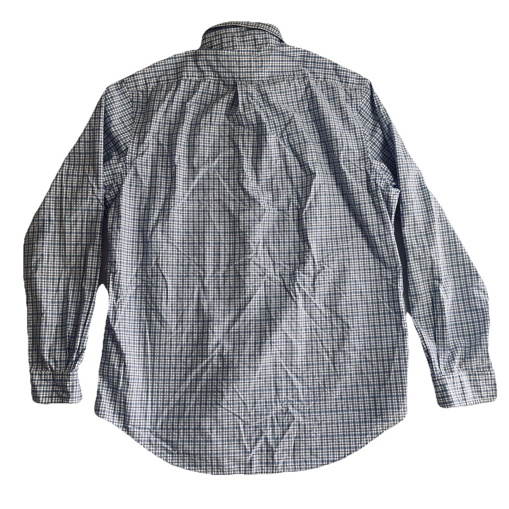 Ralph Lauren Button Down Oxford Shirt Pony Mens L‎ Blue Striped - Picture 5 of 10